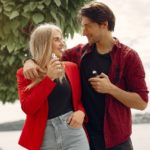 Couple with vape