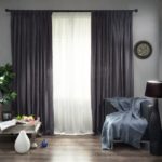 silk curtains for home